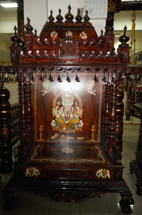 Rosewood Rectangular Mandap 15x